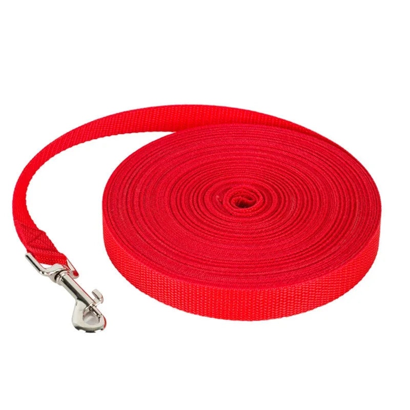 Long Nylon Dog Training Leash